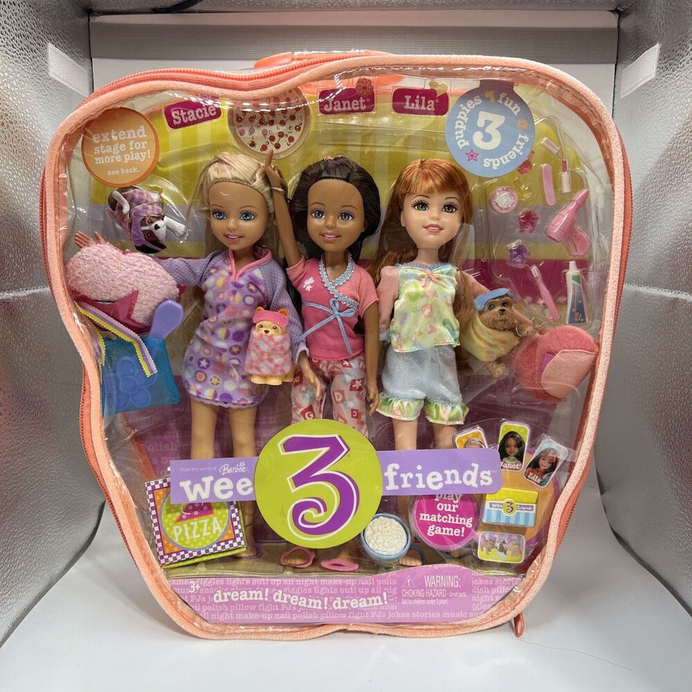 barbie wee 3 friends dream! dream! dream!